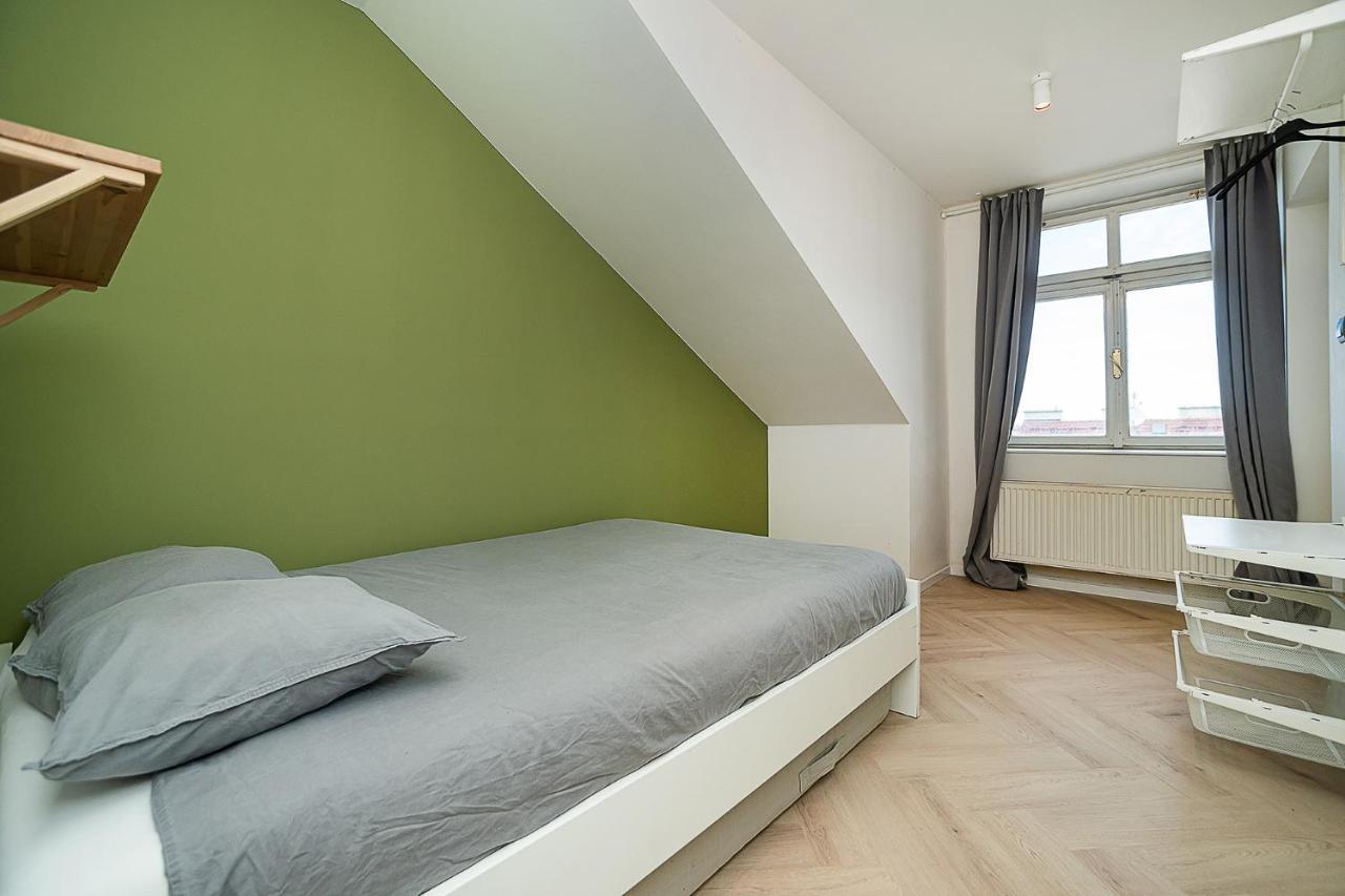 Big 4-Bedroom Flat, Terrace With Great Vitkov View Prag Dış mekan fotoğraf