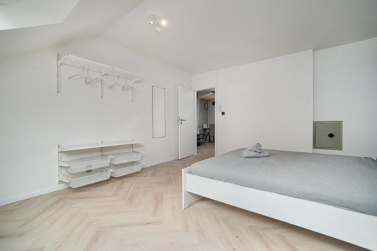 Big 4-Bedroom Flat, Terrace With Great Vitkov View Prag Dış mekan fotoğraf