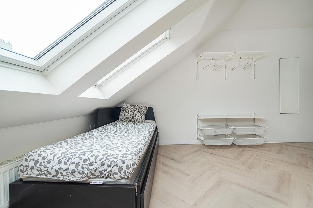 Big 4-Bedroom Flat, Terrace With Great Vitkov View Prag Dış mekan fotoğraf
